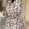 Rochie animal print petrecuta 1
