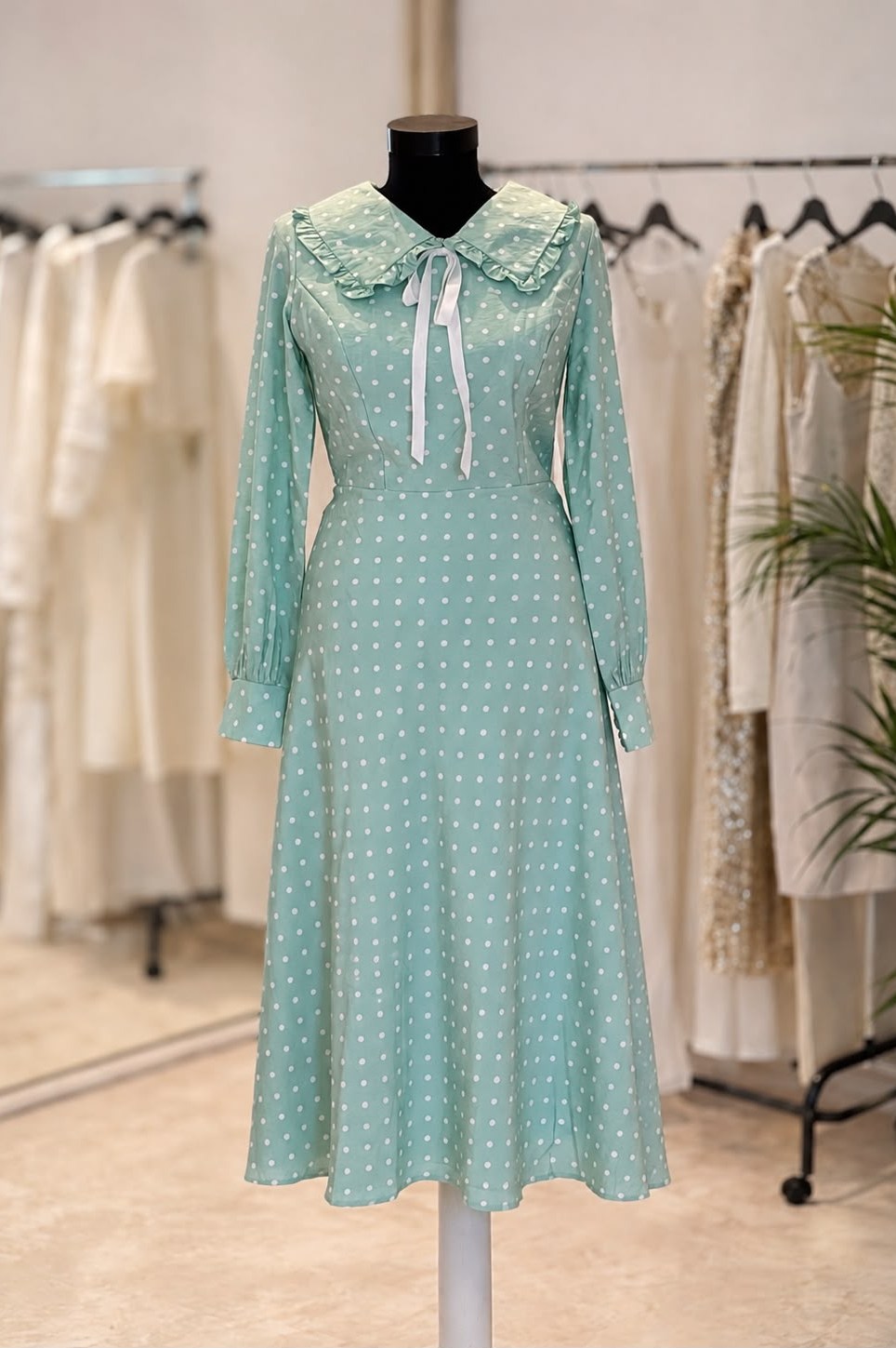 ROCHIE VERDE CU BULINE